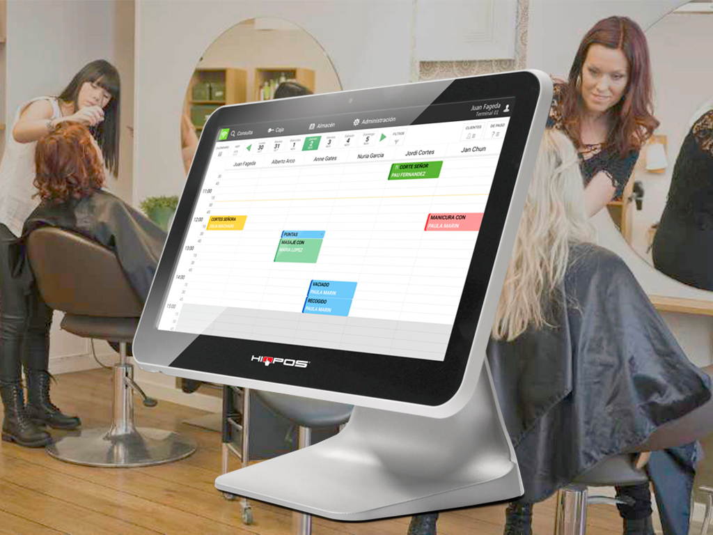 Gestión de Peluquerías y Centros de Estética con tecnología HIOPOS - Configuración e instalación