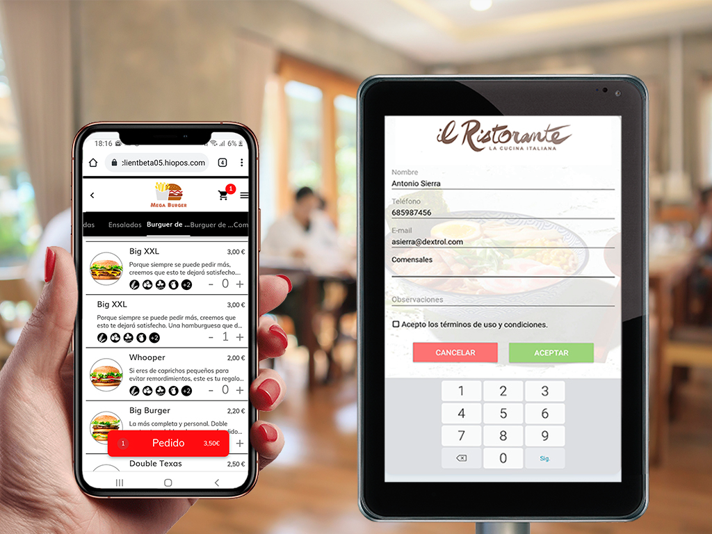 Restaurant 2.0. Electronic letter. Online reservations (Web, social networks and QR code). Waiting lists. Assignment of tables